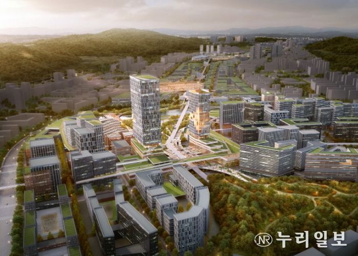 왕숙신도시 특화구역 투시도