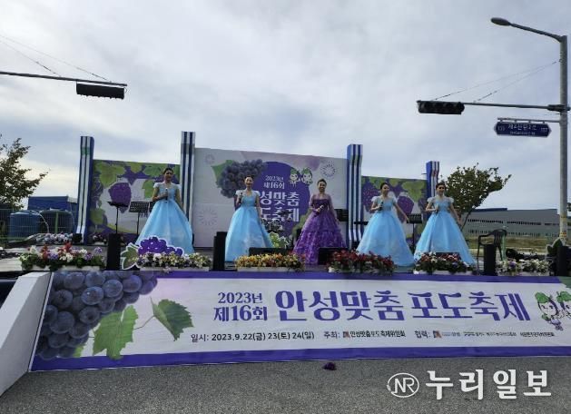 2024년 안성맞춤 포도축제 9월 13일부터 3일간 개최