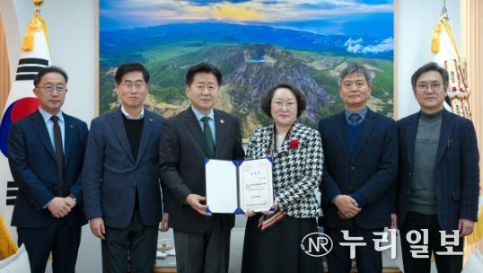 지영흔 제주대 교수, 제주테크노파크 원장 취임