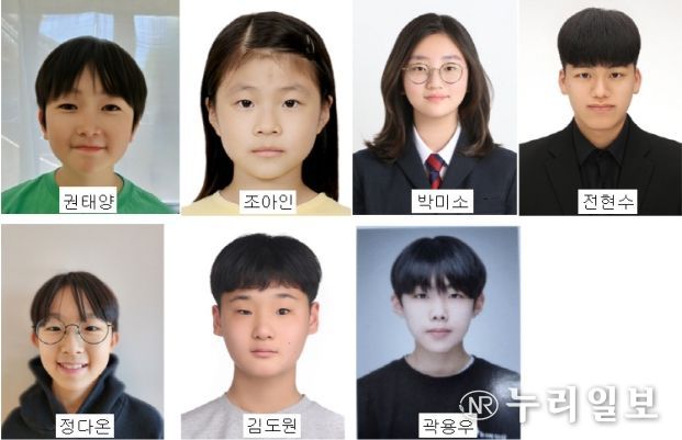 대구광역시 청소년대상 수상자