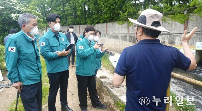 환경복지위원회, 금호타이어 화재 현장 방문