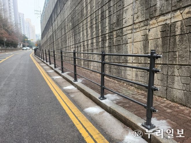 수지구 상현1동 보행자 안전펜스