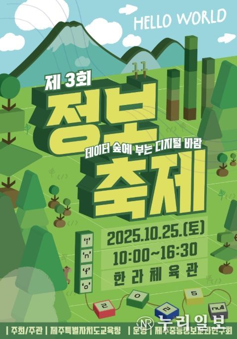 ‘제3회 정보축제 헬로우 월드(Hello, World!)’ 포스터
