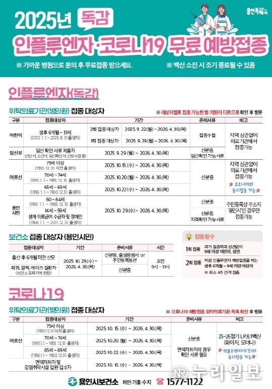 예방접종 안내문