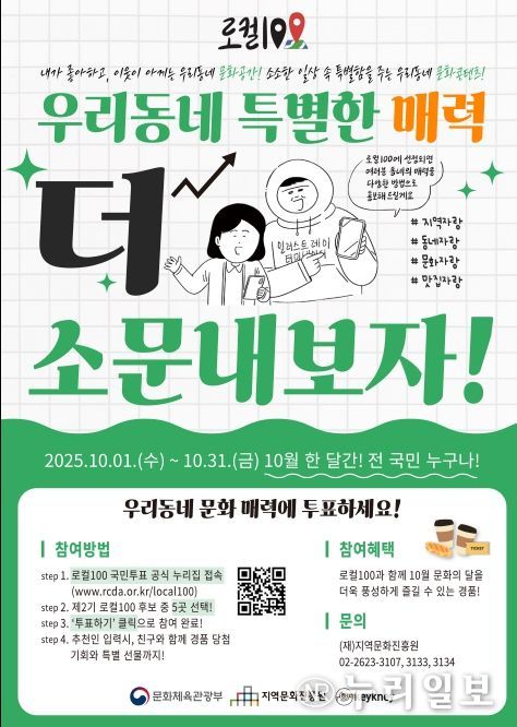 31일까지 온라인 투표 진행