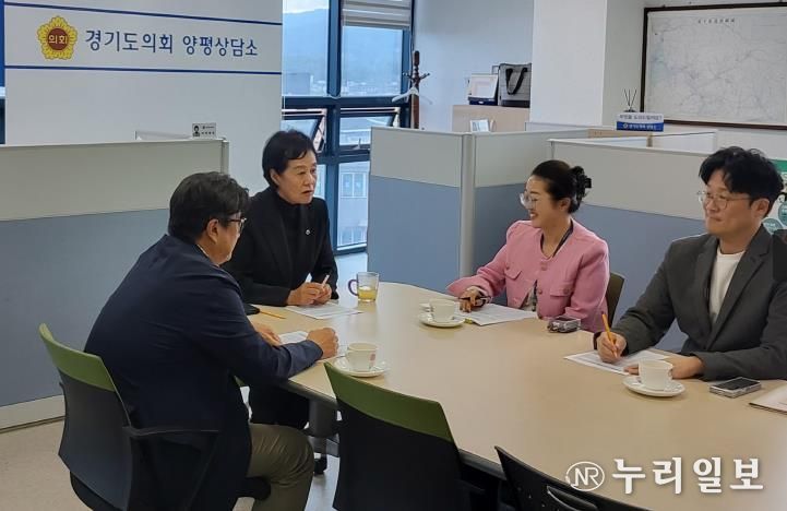 경기도의회 박명숙 의원, 양평교육지원청과 2026년도 본예산안 편성 보고 및 논의