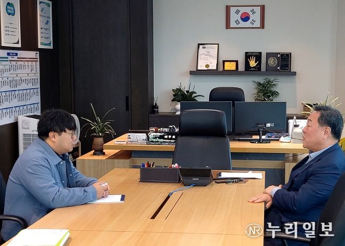 유호준 의원, 신용보증재단 이사장 만나 본사 다산동 이전 논의