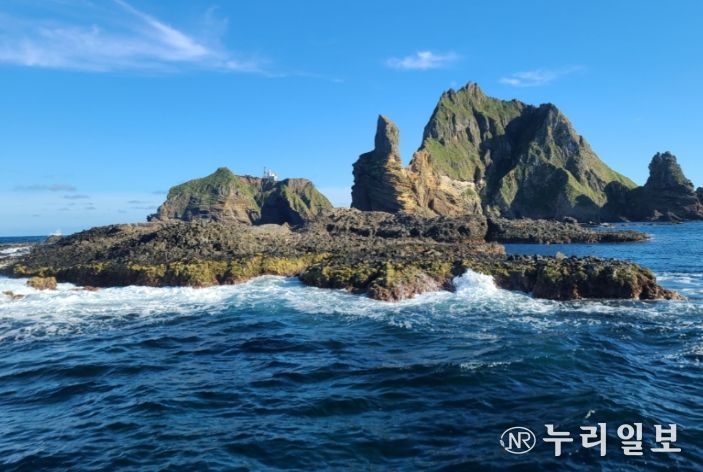 독도 주변 해역 현장조사(독도(서도)의 가재바위)