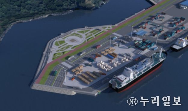 제주외항 2단계 개발사업 조감도