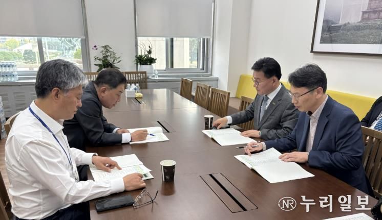 예산 확보 활동 사진