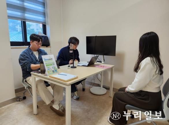 2026학년도 대입 수시 대비 모의면접이 이뤄지고 있다.