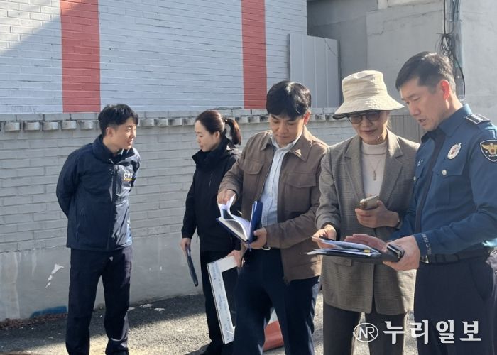 광주자치경찰위, 대학가 범죄예방사업 현장점검