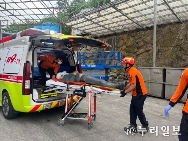 진주시이반성면축사화재출동