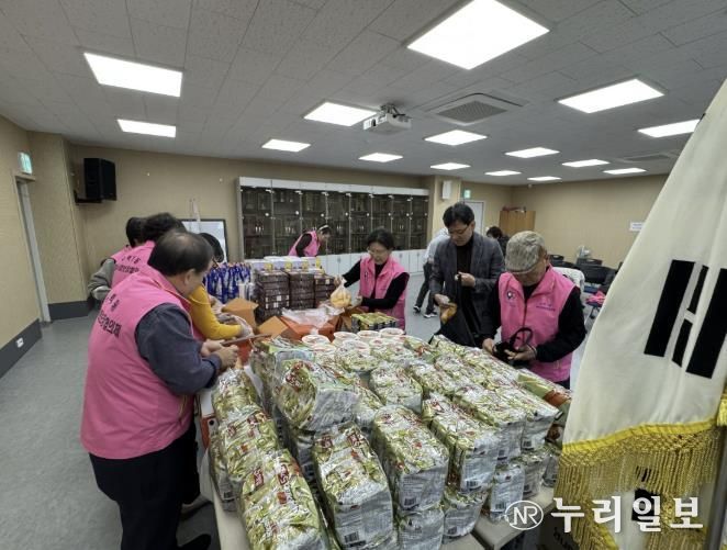 수택1동 행복나눔마켓 운영 사진