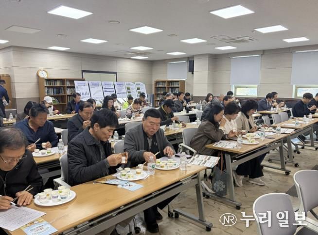 시흥시, 기후변화 대응 쌀 재배품종 전환 식미평가회 추진