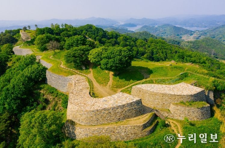 대전시 계족산성 성곽 보수공사