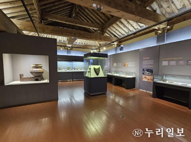 구리시 고구려 대장간 마을 박물관 내부 모습