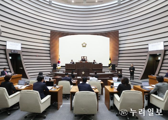 광주시의회, 제321회 제2차 정례회 개회… 내년 본예산 등 처리