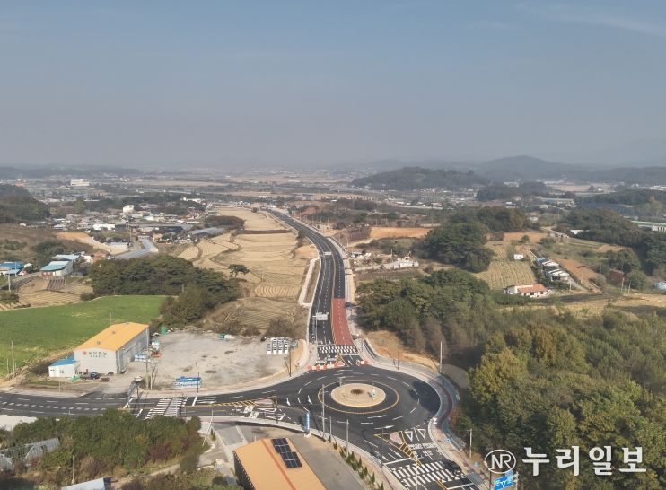 홍성 고암-역재 지방도 609호선 개통