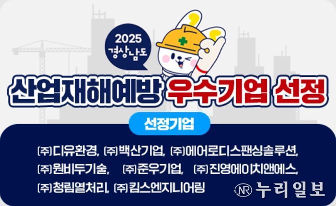 2025년 산업재해 예방 우수기업
