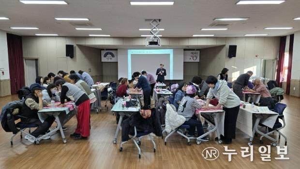 양평군종합자원봉사센터, 손 마사지 전문봉사단 역량 강화 나서