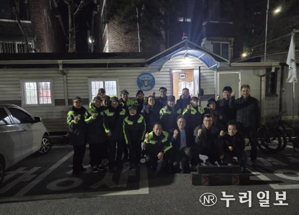 동두천시 상패동, 자율방범대 감악산 지대 위문·격려