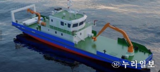 ‘해양쓰레기 전용수거선’