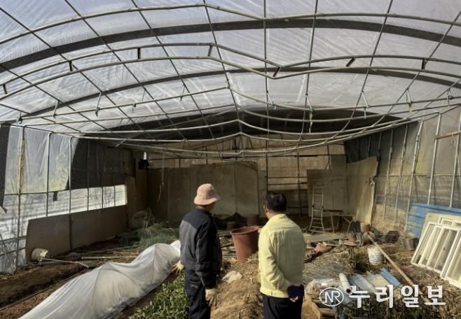 시흥시 매화동, 겨울철 주거용 비닐하우스 안전 점검 추진