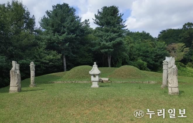 심봉원 묘 전경