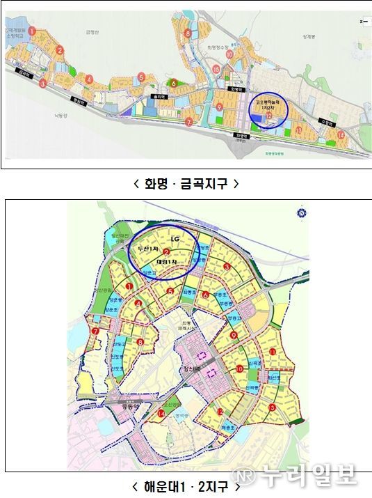 선도지구 선정 구역 위치도