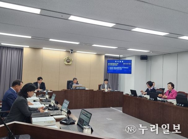 충청광역연합의회 제7회 정례회 제1차 초광역건설환경위원회 개최