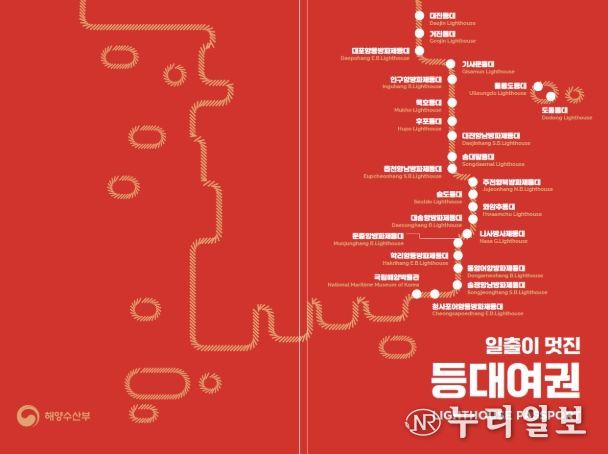 일출이 멋진 등대여권 표지