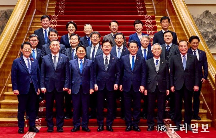 강기정 시장, 청와대 오찬 간담회 참석