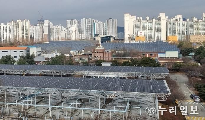 의정부시 하수처리장, 환경기초시설 역할 넘어 '친환경 에너지 복합 수익시설'로
