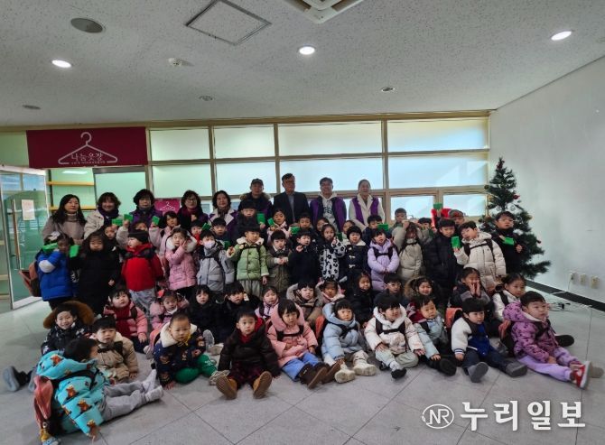 공립 리첼아이 어린이집, 옥정1동 지역사회보장협의체 나눔옷장 현장체험 및 옷 기부
