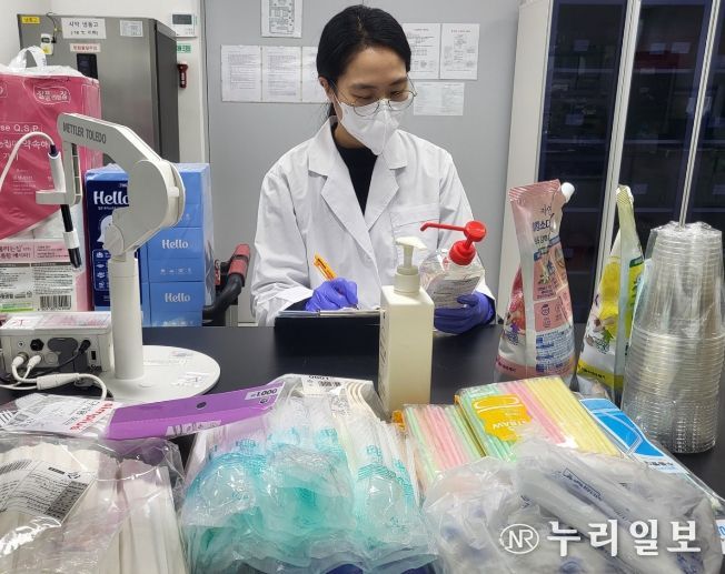 위생용품 314건 안전성 검사 완료