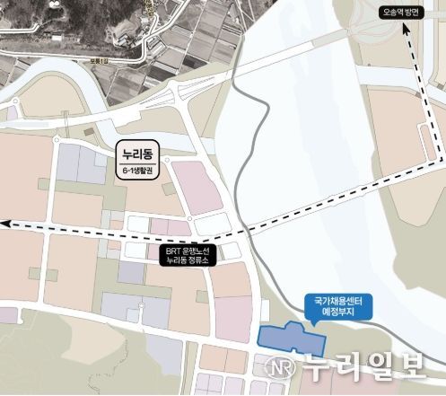 국가채용센터 위치도