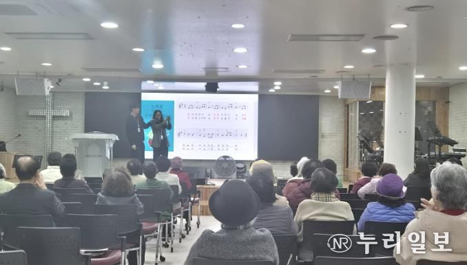 동두천시보건소, 동성교회 노인대학 대상으로 감염병 예방 교육 실시