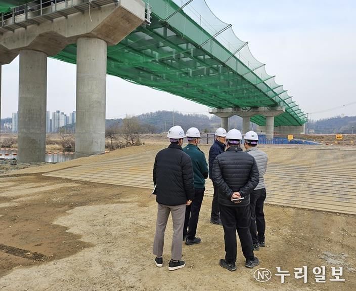 파주시, 도로 공사현장 해빙기 안전관리 실태 점검