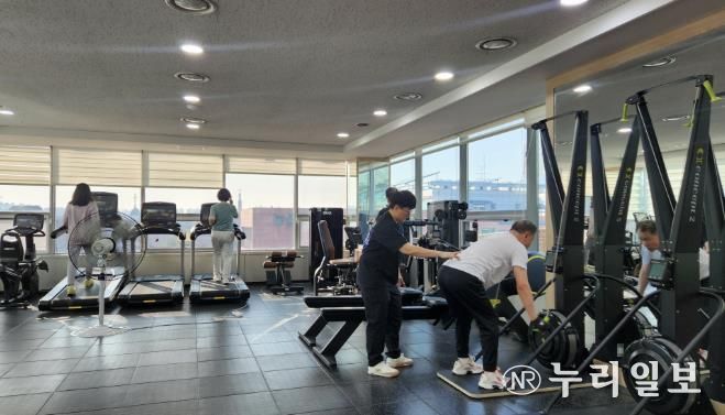 상록수보건소 건강증진실 내부사진.