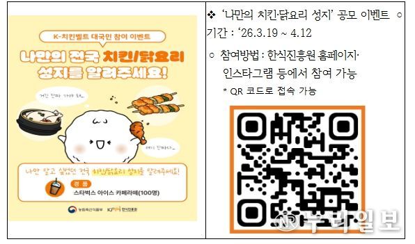 K-치킨벨트 아이디어 공모 이벤트 계획(안)