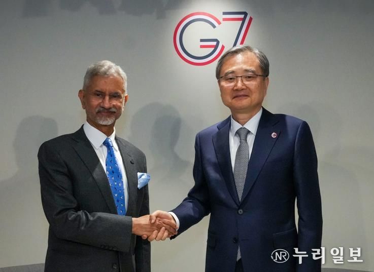 한-인도 외교장관 회담