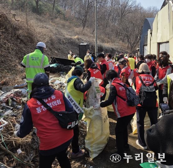 광명7동, 봄철 산불 예방 위해 민·관 합동 캠페인 전개