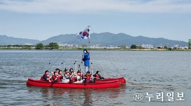 작년 활동 모습.